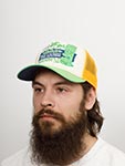 Бейсболка STETSON арт. 7751195 TRUCKER CAP TIKI LOUNGE (салатовый / бежевый)